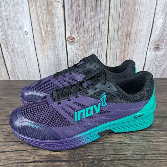 Inov8 TrailRoc 280 Trail Running Shoes Women's Sz 7 Purple Black (VGC Worn Once) - Picture 1 of 9